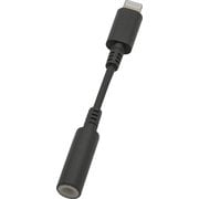 OWL-CBLTF3502-BK [Lightning Φ 3.5mm DAC搭載オーディオ変換アダプター ブラック]