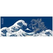 捺染手ぬぐい 富嶽三十六景大怪獣ノ図 NV [キャラクターグッズ]