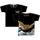 抜染Tシャツ 富嶽キングギドラ BK M [キャラクターグッズ]