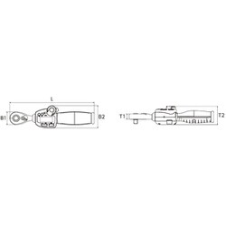 ヨドバシ.com - 京都機械工具 KTC GED030-R2-B [6.3SQ デジラチェ