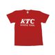 YG-140M KTCロゴTシャツ レッド(M)