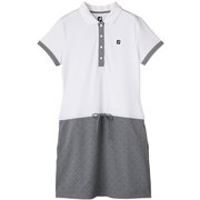 FJW-S19-S10 [アーガイル 鹿の子ワンピース]
