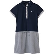 FJW-S19-S10 [アーガイル 鹿の子ワンピース]