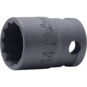23405M-14 [コーケン 9.5mm差込 12角ソケット 14mm]