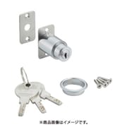 スガツネ工業 シリンダープッシュ錠(150-001-231) 2400M-25-D