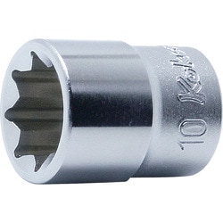 2415M-5.5 [コーケン 6.35mm差込 2重4角ソケット 5.5mm]
