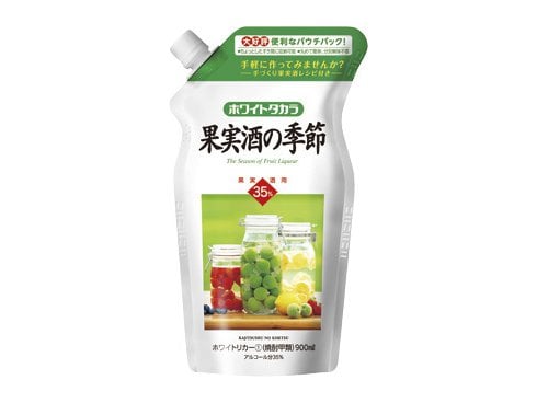 宝酒造 果実酒の季節 エコパウチ 35度 900ml [焼酎] 通販【全品無料配達】