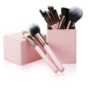メイクブラシ 15本セット ピンク 102191