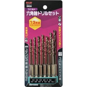 RELIEF 六角軸ドリル組 コバルトハイス鋼 2.0~5.0mm 13本組 26026