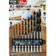 RELIEF 六角軸木工・樹脂用ドリル10本組 26808