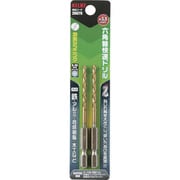 RELIEF 六角軸快速ドリル チタンコーティング 3.5mm 2本組 26878