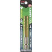 RELIEF 六角軸快速ドリル チタンコーティング 4.5mm 2本組 26882