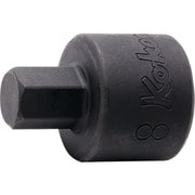 3012M.25-3 [コーケン ヘックスビットソケット 差込角9.5mm全長25mmサイズ3mm]