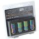 貫通ナット Kics MONOLITH T1/06 M12XP1.5 Neochro 4pcs ネオクロ MN01N-4P