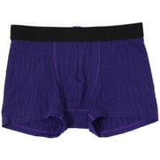 ボクサーパンツ D-324 クロコ 紫 LL