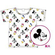 AWDS5716 ミッキーマウス＆フレンズ/パターン/Tシャツ L [キャラクターグッズ]