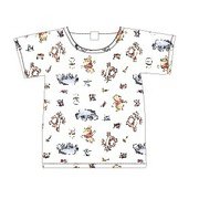 AWDS5727 くまのプーさん/パターン/Tシャツ M [キャラクターグッズ]