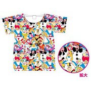AWDS5750 ふしぎの国のアリス/パターン/Tシャツ L [キャラクターグッズ]