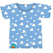 AWDS5775 トイ・ストーリー/雲/パターン/Tシャツ キッズ100 [キャラクターグッズ]