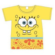 SPBAP455 Tシャツ スポンジ・ボブ フェイス L [キャラクターグッズ]