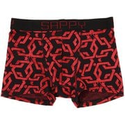 ボクサーパンツ D-323 MDスター 赤銀 M