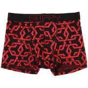 ボクサーパンツ D-323 MDスター 赤銀 L