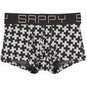 ボクサーパンツ D-514 Mクロス 銀 L