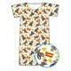 CGAP91 ロングTシャツ おさるのジョージ パターン [キャラクターグッズ]