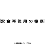 313-69 [ユニット 安全目標マグネット 安全帯使用の徹底 ゴムマグネット 70×754]
