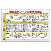 327-31A [ユニット クレーン合図法無線手合図併記型 エコユニボード 600×900mm]