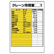331-09 [ユニット リフト関係標識 クレーン吊荷重… エコユニボード 900×600mm]