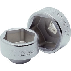 コーケン 9.5mm差込 オイルフィルターソケット 全長24mm 27mm 3400M.24-27