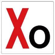 346-20 [ユニット 通り芯表示板 Xo エコユニボード 450×450mm]