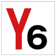 346-26 [ユニット 通り芯表示板 Y6 エコユニボード 450×450mm]