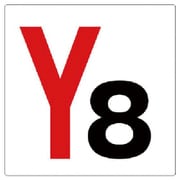 346-28 [ユニット 通り芯表示板 Y8 エコユニボード 450×450mm]