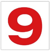 346-69 [ユニット 通り芯表示板 9 エコユニボード 450×450mm]