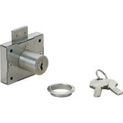 スガツネ工業 ステンレス鋼製 面付シリンダー錠(150-012-925) 3810S-30-B