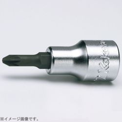 4000.60-2 [コーケン 12.7mm差込 プラスビットソケット 全長60mm No.2]