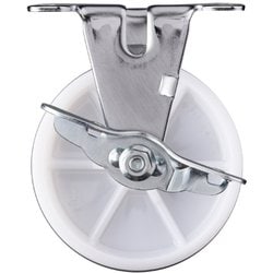 ハンマー Eシリーズ固定ブレーキ付ナイロン車100mm 415E-RN100-BAR01