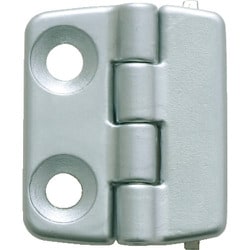 スガツネ工業 180°開き面付小型蝶番 418-9305型 インセット扉用 ワンタッチ取付 （170-013-073） 1個 418-9305.40-00020