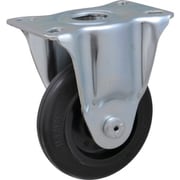 420SR-F100 [ハンマー Sシリ-ズ 固定 ナイロンホイ-ルゴム巻車 100mm]