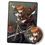 K SEVEN STORIES 缶バッジ付ブランケット [キャラクターグッズ]