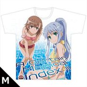 とある魔術の禁書目録III フルグラフィックTシャツ インデックス＆御坂美琴 M [キャラクターグッズ]
