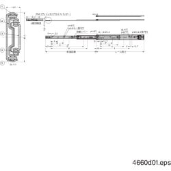 ヨドバシ.com - スガツネ工業 4660-550 [スガツネ工業 スライドレール