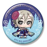 ミニッチュ デレマス ビッグ缶バッジ 塩見周子 うつつの華模様ver. [キャラクターグッズ]