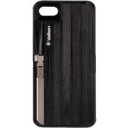 QYCS-V101BK [自撮り棒付きケース iPhone7/8用 ブラック]