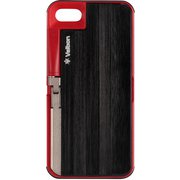 QYCS-V101RD [自撮り棒付きケース iPhone7/8用 レッド]