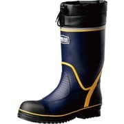 766N-NV-25.0 [ミドリ安全 ワイド樹脂先芯入り安全長靴 25.0cm ネイビー]