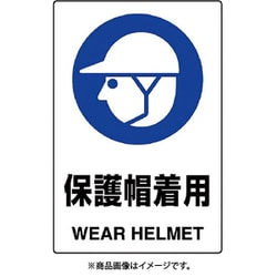 802-601A [ユニット JIS規格標識 保護帽着用]