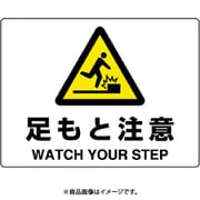804-77B [ユニット 注意標識 足もと注意]